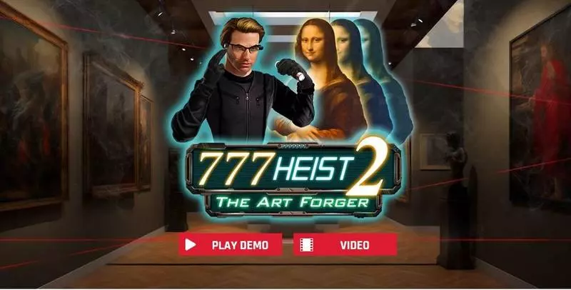777 Heist 2 The Art Forgery slots Introduction Screen