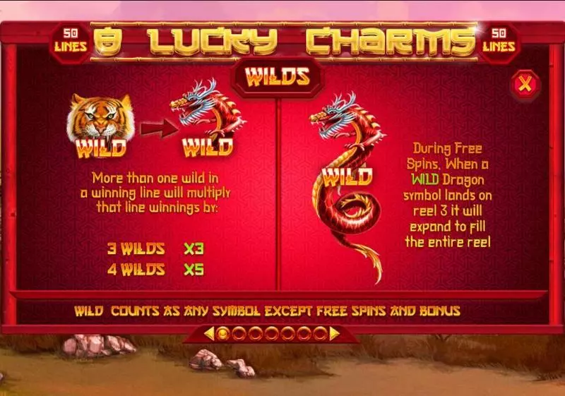 8 Lucky Charms slots Info and Rules