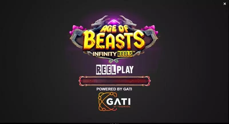 Age of Beasts Infinity Reels slots Introduction Screen