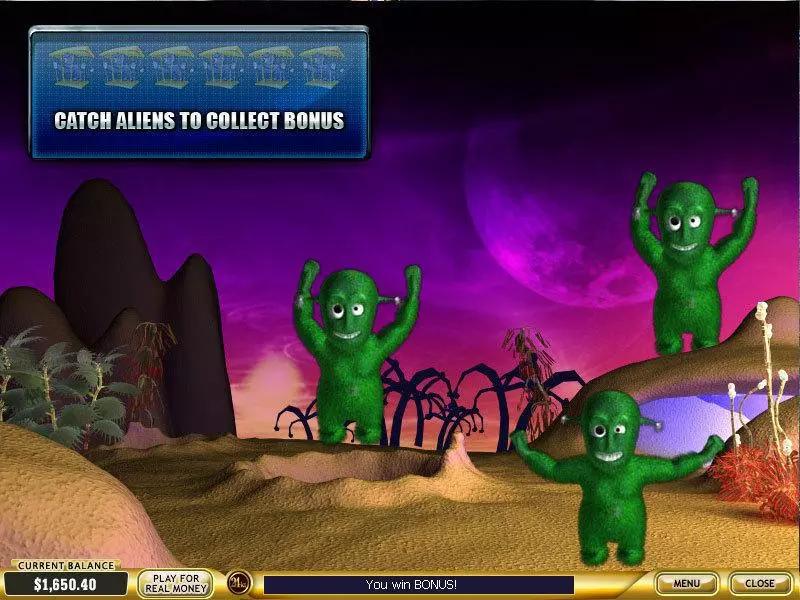 Alien Hunter slots Bonus 3