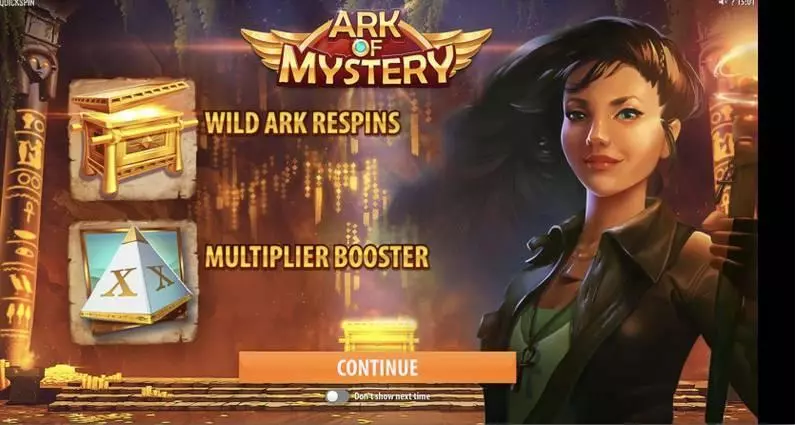 Ark of Mystery slots Info and Rules