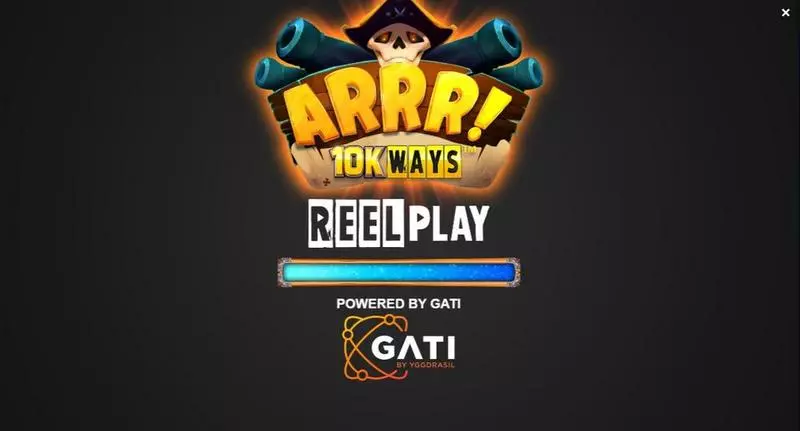 ARRR! 10K Ways slots Introduction Screen