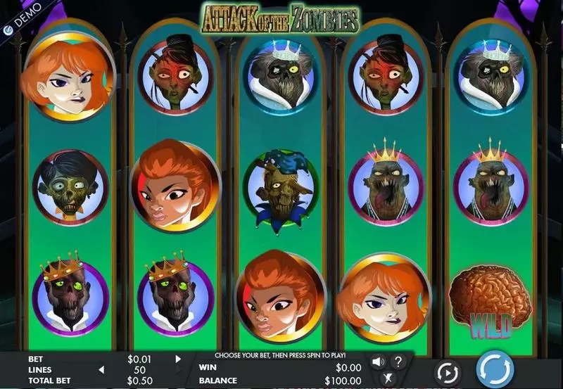Attack Of The Zombies slots 