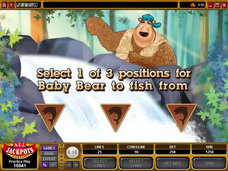 Bearly Fishing slots Bonus 1