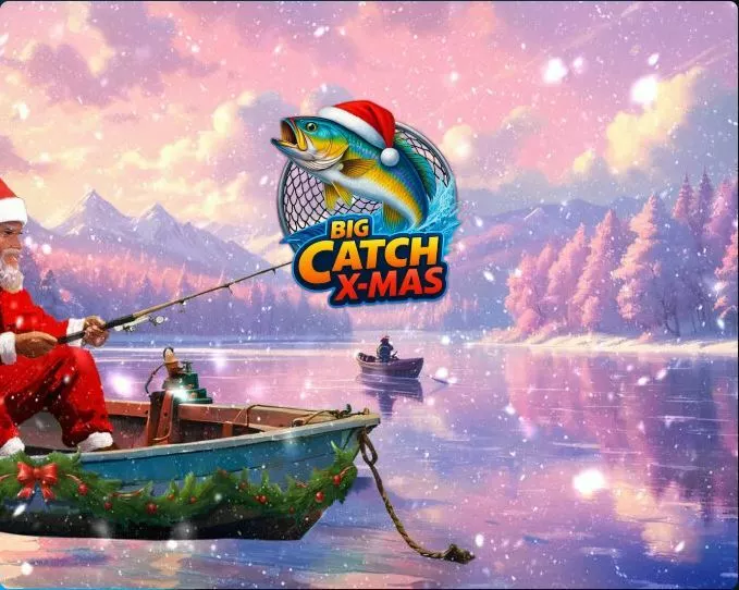 Big Catch Xmas slots Introduction Screen