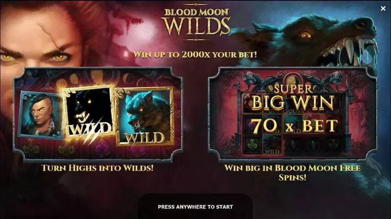 Blood Moon Wilds slots Info and Rules