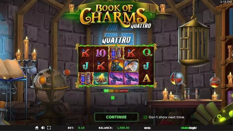 Book of Charms slots Info and Rules