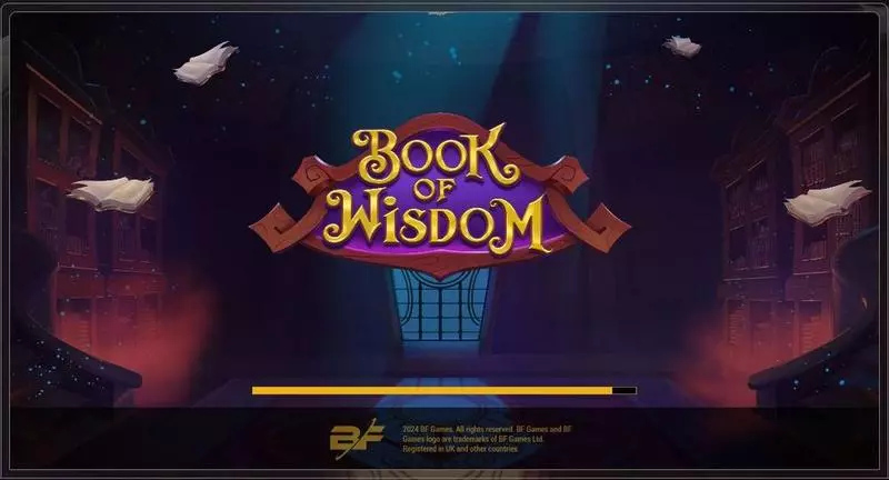 Book Of Wisdom slots Introduction Screen