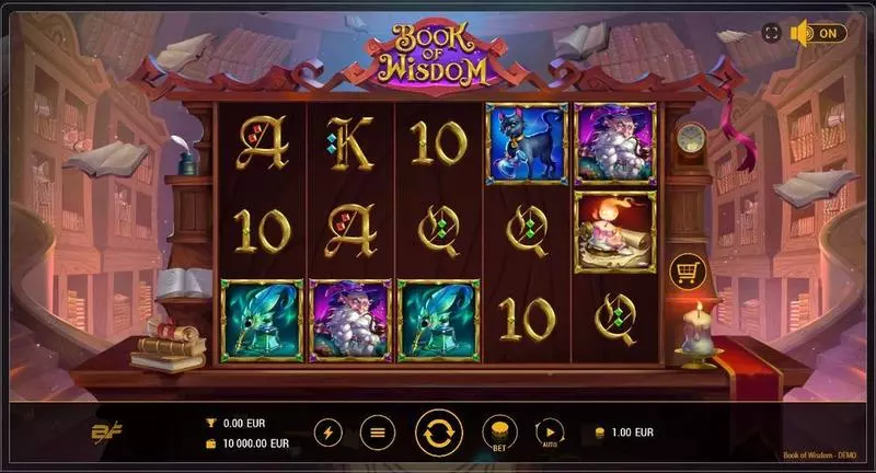 Book Of Wisdom slots Main Screen Reels