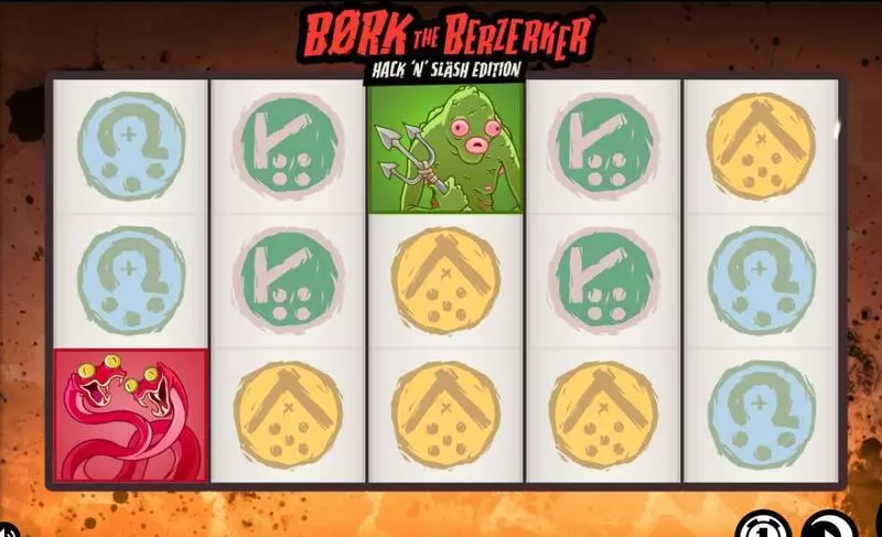 Bork the Berzerker Hack 'N Slash Edition slots Main Screen Reels