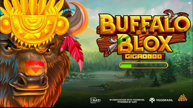 Buffalo Blox Gigablox slots Introduction Screen