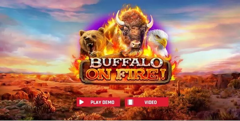 Buffalo On Fire! slots Introduction Screen