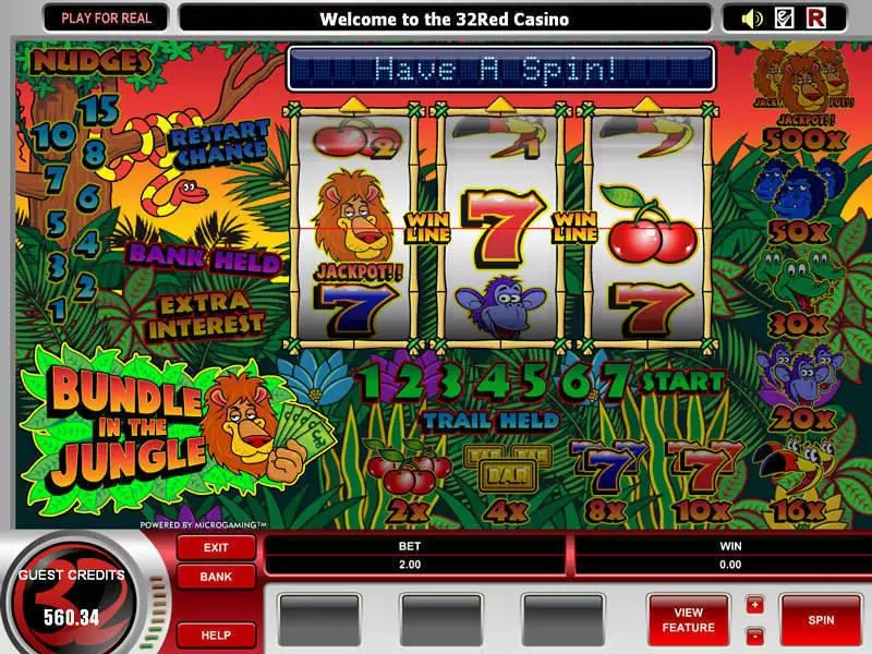 Bundle in the Jungle slots Bonus 1