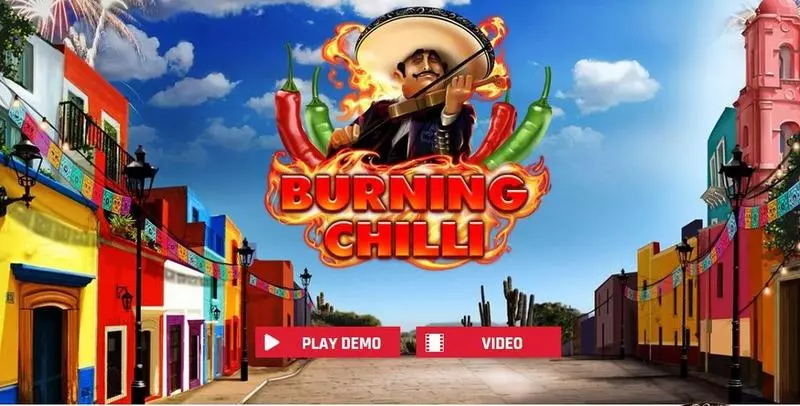 Burning Chilli slots Introduction Screen