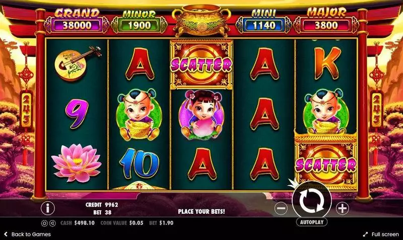 Caishen’s Gold slots Introduction Screen