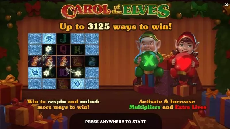 Carol of the Elves slots Info and Rules
