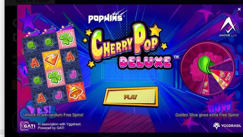 CherryPop Deluxe slots Info and Rules