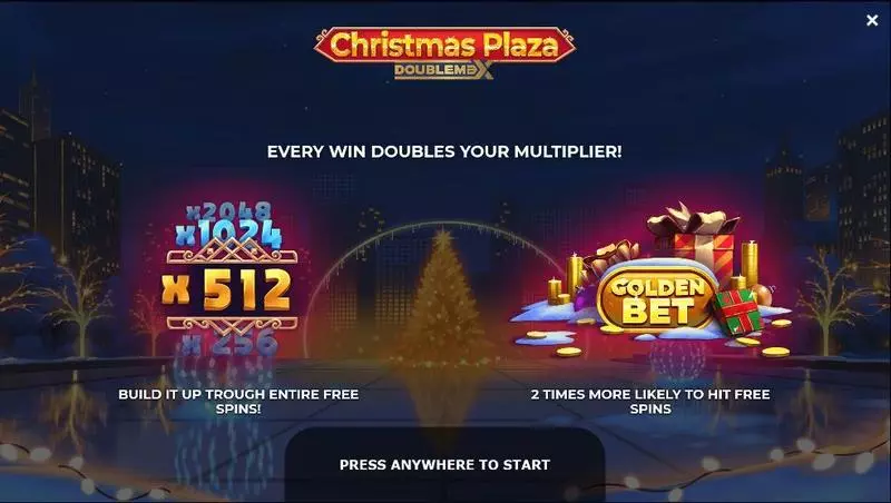 Christmas Plaza DoubleMax slots Info and Rules