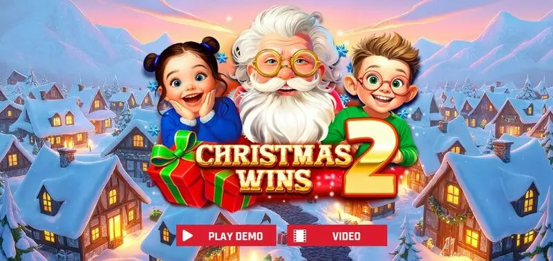 Christmas Wins 2 slots Introduction Screen