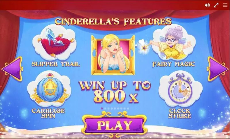 Cinderella slots Info and Rules