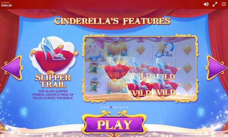 Cinderella slots Info and Rules