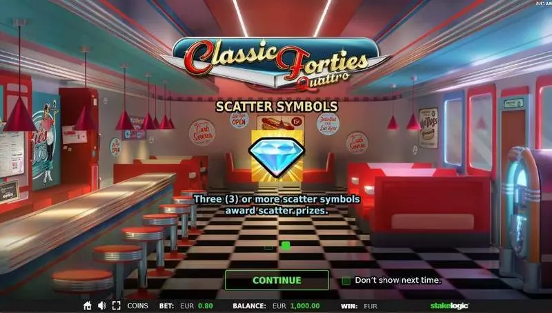 Classic Forties Quattro slots Info and Rules