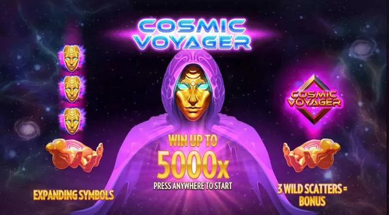 Cosmic Voyager slots Main Screen Reels