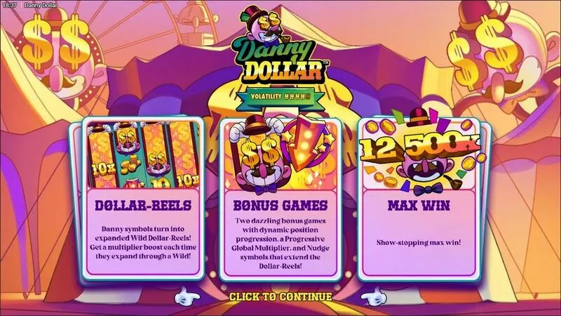 Danny Dollar slots Info and Rules
