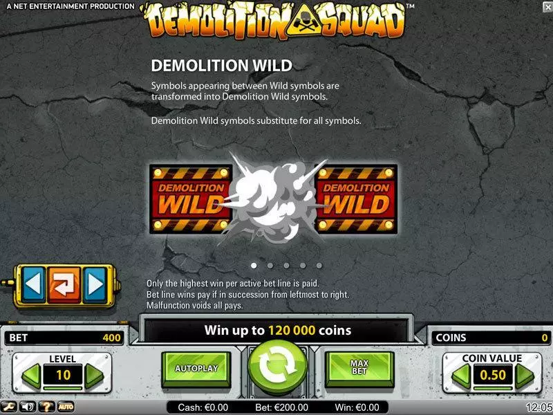 Demolition Squad slots Bonus 1