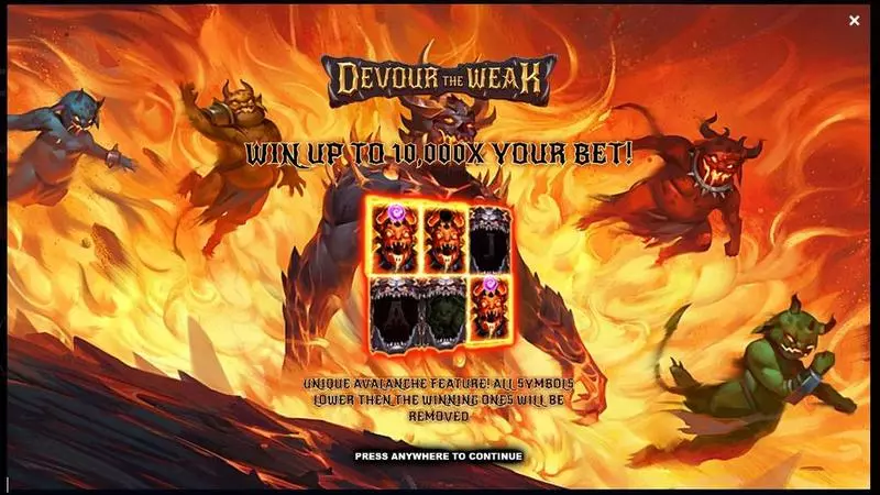Devour the Weak slots Info and Rules