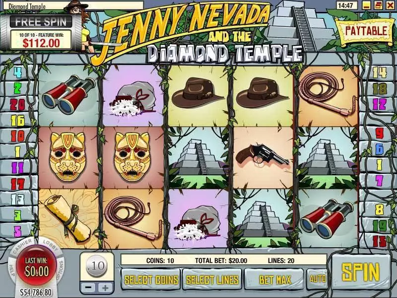 Diamond Temple slots Bonus 2