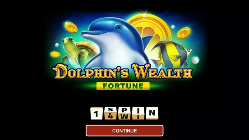 Dolphin's Wealth Fortune slots Introduction Screen