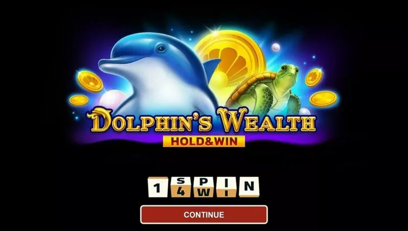 Dolphin's Wealth slots Introduction Screen