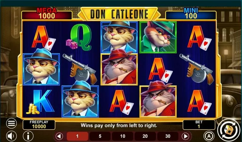 Don Catleone - Hold And Win slots Main Screen Reels