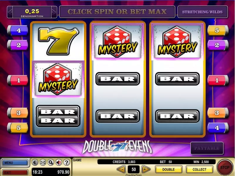 Double Sevens slots Bonus 3