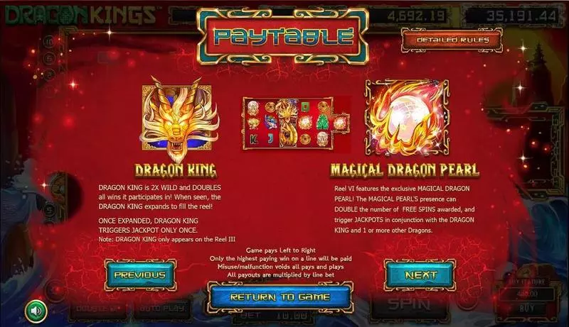 Dragon Kings slots Bonus 2