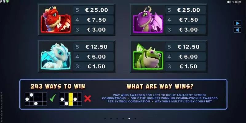 Dragonz slots Info and Rules