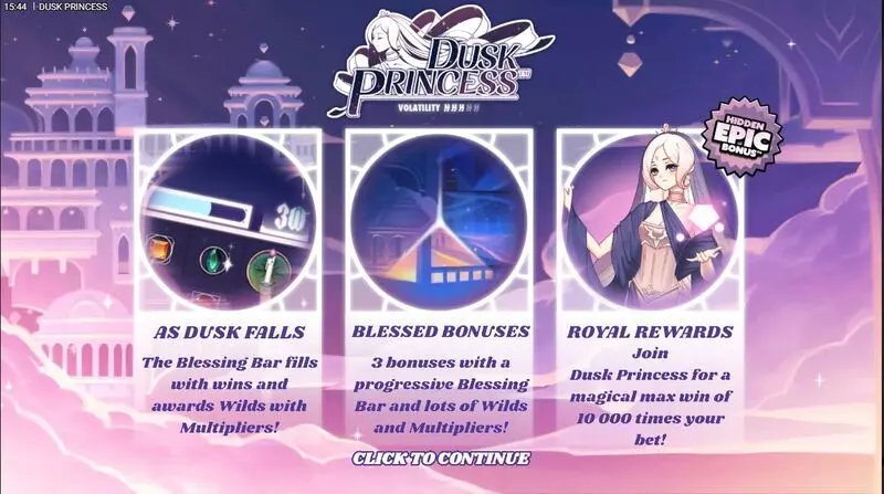 Dusk Princess slots Info and Rules