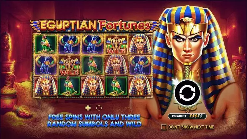 Egyptian Fortunes slots Info and Rules