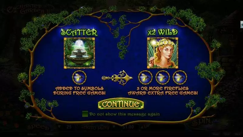 Enchanted Garden II slots Info and Rules