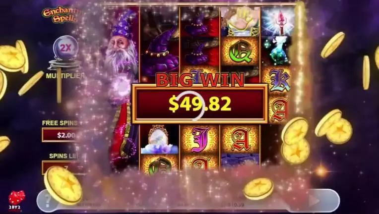 Enchanting Spells slots Winning Screenshot