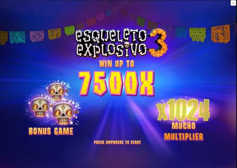 Esqueleto Explosivo 3 slots Info and Rules