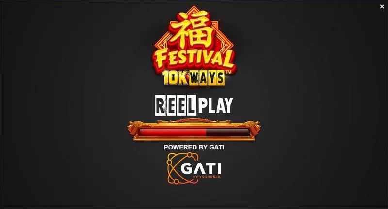 Festival 10K Ways slots Introduction Screen