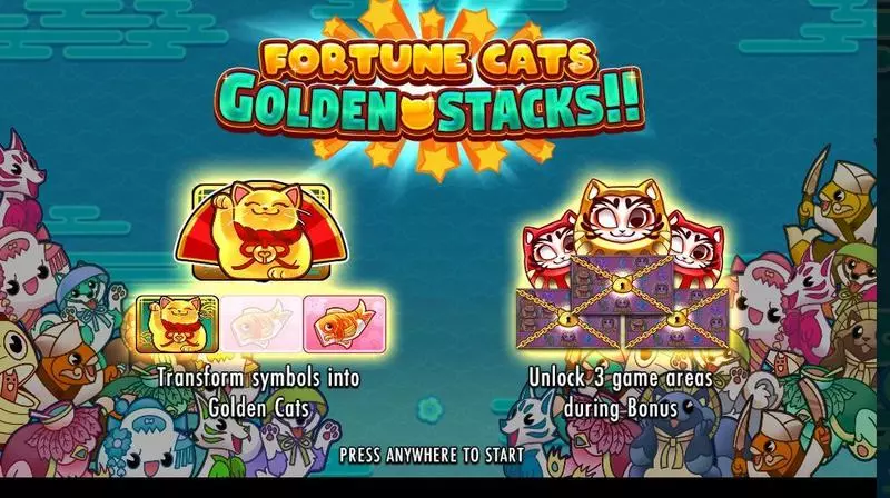 Fortune Cats Golden Stacks!! slots Bonus 1
