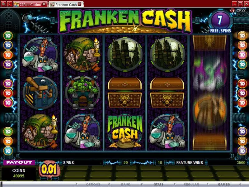 Franken Cash slots Bonus 1