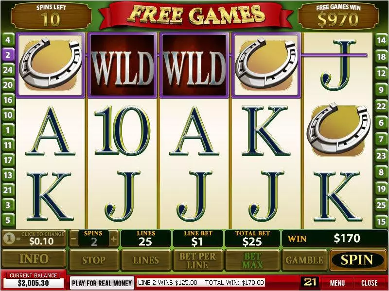 Frankie Dettori's Magic Seven slots Bonus 2