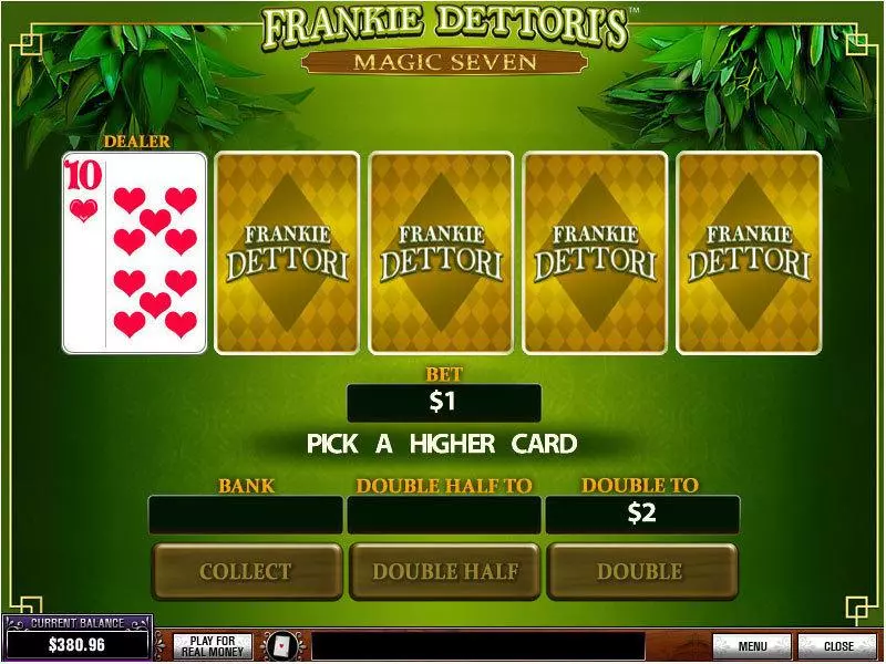 Frankie Dettori's Magic Seven slots Gamble Screen
