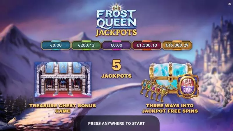 Frost Queen Jackpots slots Info and Rules