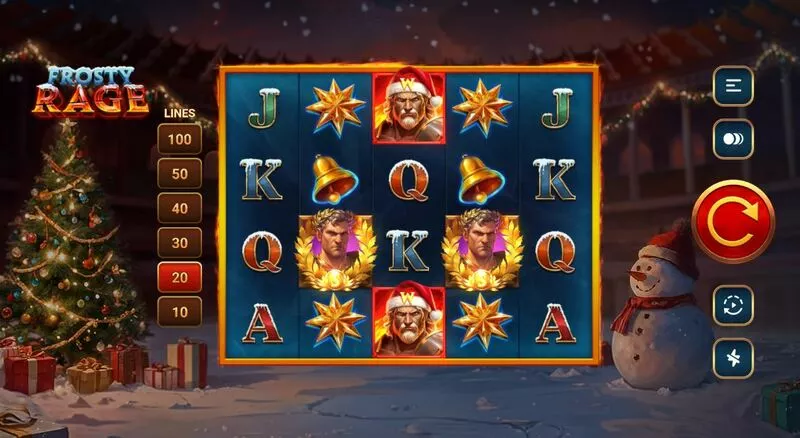 Frosty Rage slots Main Screen Reels