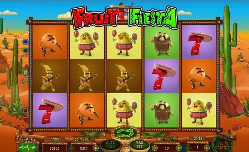 Fruit Fiesta slots Main Screen Reels